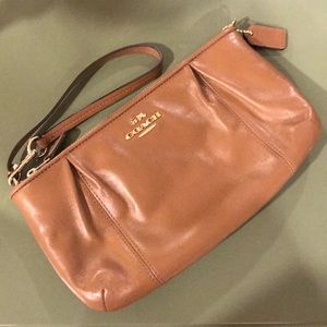 Leather Coach wristlet!